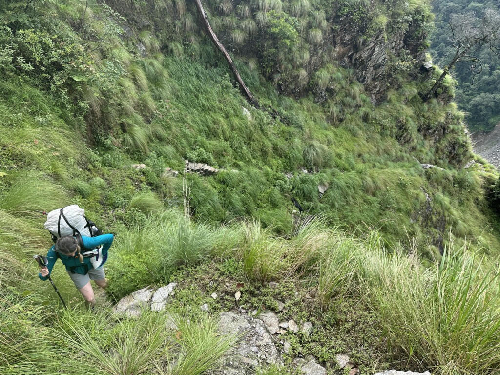 Near Dippu about half way across Nepal